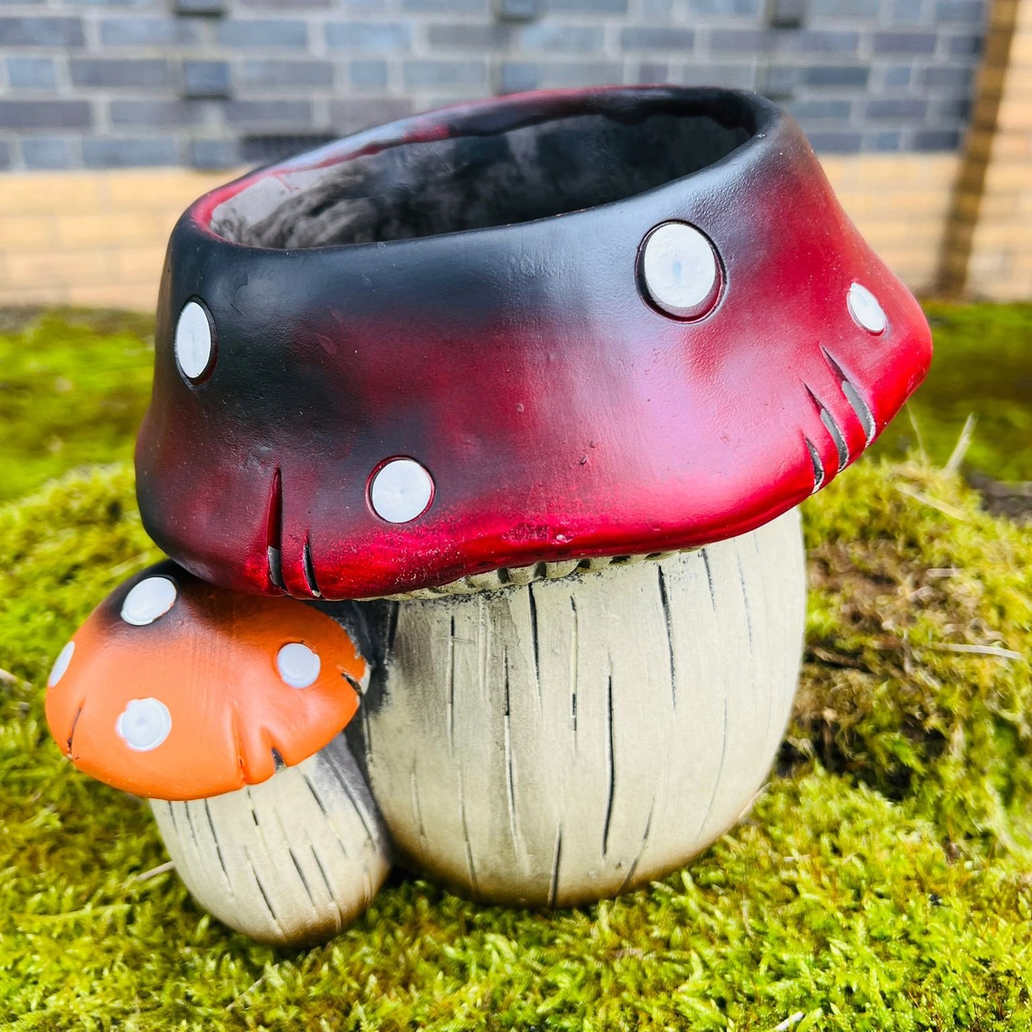 Whimsical Mushroom Planter - A Fun and Functional Addition to Your Home